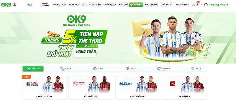 Sảnh Thể Thao OK9 Có Gì Nổi Bật?